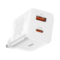 Miniatyrbild 4 av 6: Baseus Super Pro Väggladdare USB-C 30W - Vit Vit