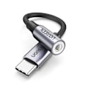 Miniatyrbild 3 av 5: Ugreen USB-C Till Audio Adapter 10cm - Svart