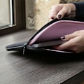 Miniatyrbillede 4 af 5: MW Macbook Pro/Air 13 Taske Eco - Sort/Hvid