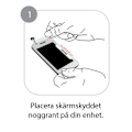 Miniatyrbild 2 av 4: CoveredGear Clear Shield skärmskydd till Samsung Galaxy Express