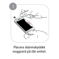 Miniatyrbild 2 av 4: CoveredGear Clear Shield skärmskydd till Samsung Galaxy S4 Mini
