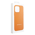Miniatyrbild 5 av 5: iPhone 15 Pro Max Mobilskal Magsafe Läder - Orange