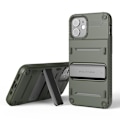 Miniatyrbillede 1 af 10: VRS DESIGN Damda QuickStand Skal iPhone 12 Mini - Grön