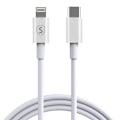 Miniatyrbild 1 av 3: SiGN USB-C till Lightning kabel 20W, 2m - Vit