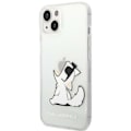 Miniatyrbild 5 av 7: Karl Lagerfeld iPhone 14 Plus Skal Choupette Fun - Transparent