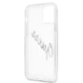 Miniatyrbild 7 av 8: Guess Vintage Script Silver Skal iPhone 12 Pro Max - Transparent Silver