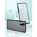 Miniatyrbild 2 av 8: Armor Series Matte PC + TPU Hybrid Skal Till Galaxy Note 20 - Svart Svart