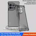 Miniatyrbild 5 av 9: IMAK OnePlus 11 Mobilskal Soft TPU Anti-Scratch - Svart Svart