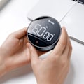 Miniatyrbild 9 av 11: BASEUS Heyo Pro Roterande Elektronisk Timer - Grå