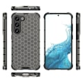 Miniatyrbild 8 av 8: Galaxy S23 Plus Mobilskal Honeycomb Armored Hybrid - Svart Svart