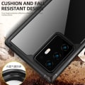Miniatyrbillede 3 af 9: Hårdt akrylcover til Note 20 Ultra - Sort Black