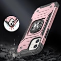 Miniatyrbild 3 av 7: Wozinsky iPhone 14 Mobilskal Ringhållare Armor - Guld