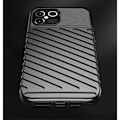 Miniatyrbild 6 av 7: Thunder Twill Texture iPhone 12 Pro Max Skal - Blå Blå