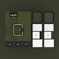 Miniatyrbild 2 av 2: [2-Pack] Hofi Apple Watch 7/8/9 (41mm) Skärmskydd Hybrid Pro Plus Svart