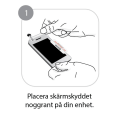 Miniatyrbillede 2 af 6: CoveredGear Clear Shield skærmbeskytter til LG G6