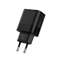 Miniatyrbild 2 av 4: Tech-Protect 2-Port Väggladdare USB-C PD20W - Svart