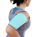 Miniatyrbild 1 av 6: Elastic Fabric Armband XL Running Fitness - Blå