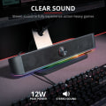Miniatyrbild 5 av 6: TRUST GXT 619 Thorne RGB Soundbar