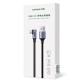 Miniatyrbild 2 av 2: Ugreen USB-C till USB-A kabel 1m - Svart