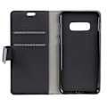 Miniatyrbillede 7 af 9: Litchi Skin Wallet Cover til Samsung Galaxy S10 Plus - Sort Black