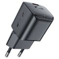 Miniatyrbild 3 av 4: Acefast Väggladdare USB-C 20W GaN - Svart Svart
