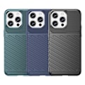 Miniatyrbild 10 av 11: iPhone 15 Pro Max Mobilskal Thunder Armored - Svart Svart