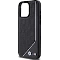 Miniatyrbild 7 av 9: BMW iPhone 15/14/13 Mobilskal Magsafe Perforated Twisted Line Svart