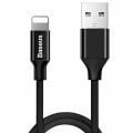 Pikkukuva 1 / 5: Baseus Yiven USB / Lightning kaapeli 1.2M musta Black