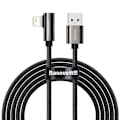 Pikkukuva 1 / 6: Baseus Mobile Game Lightning Cable USB 2.4A 1m - musta Black