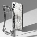 Miniatyrbild 5 av 9: Ringke Nothing Phone 2 Mobilskal Fusion X - Smoke Svart