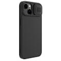 Miniatyrbild 3 av 11: Nillkin iPhone 14 Plus Skal Magsafe CamShield Silicone - Svart Svart