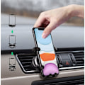Miniatyrbild 3 av 5: Ugreen Gravity Drive Air Vent Car Mount Phone Holder Svart