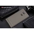 Miniatyrbild 2 av 7: Carbon Brushed Mobilskal till Sony Xperia XA2 Ultra - Grå grå