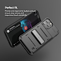 Miniatyrbillede 4 af 11: VRS DESIGN Damda QuickStand Cover iPhone 12 Mini - Sort