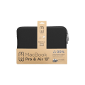 Miniatyrbillede 5 af 5: MW Macbook Pro/Air 13 Taske Eco - Sort/Hvid