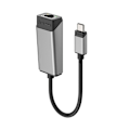 Miniatyrbild 1 av 3: Alogic USB-C Till Ethernet Adaptar 15cm RJ45 Gigabit Svart