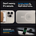 Miniatyrbild 7 av 10: Spigen iPhone 15 Pro Max Mobilskal Magsafe Hybrid - Titanium