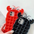 Miniatyrbild 7 av 11: Crab Pop it Fidget Skal till iPhone 11 - Svart Svart