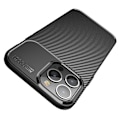 Miniatyrbild 4 av 6: Carbon Fiber Mobilskal till Apple iPhone 13 Pro - Blå Blå
