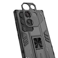 Miniatyrbild 5 av 7: ShockProof Kickstand Skal Galaxy S22 - Grå grå