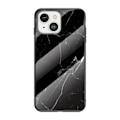 Miniatyrbild 1 av 8: Anti-Scratch Härdat Glas Skärmskydd skal iPhone 13 mini - Svart Marble Svart