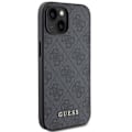 Miniatyrbild 4 av 8: Guess iPhone 15 Plus Mobilskal Metall Gold Logo - Grå