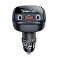 Miniatyrbild 3 av 5: Acefast Power Billaddare 101W USB Till  2x Typ-C - Svart Svart