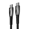 Miniatyrbild 2 av 8: Baseus USB-C till USB-C kabel 100W 1m - Svart Svart