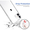 Miniatyrbild 3 av 4: iPhone XR | Mobilskal TPU - Transparent iPhone 7 Plus, iPhone 8 Plus