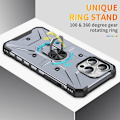 Miniatyrbild 3 av 8: iPhone 14 Pro Skal Ringhållare Armor - Grå