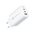 Miniatyrbild 2 av 5: Forcell Väggladdare 2x USB-C/USB-A 65W - Vit
