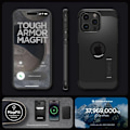 Miniatyrbild 11 av 11: Spigen iPhone 15 Mobilskal Magsafe Tough Armor - Svart