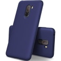 Pikkukuva 1 / 7: Twill Texture -mobiilikuori Xiaomi Pocophone F1 -puhelimelle - Sininen Blue