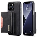 Miniatyrbild 1 av 11: DG.MING iPhone 14 Pro Plånboksfodral M2 Detachable 2in1 - Svart Svart